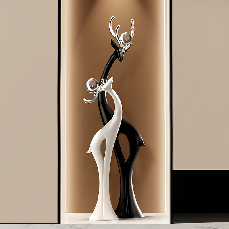 Double Deer Ornament