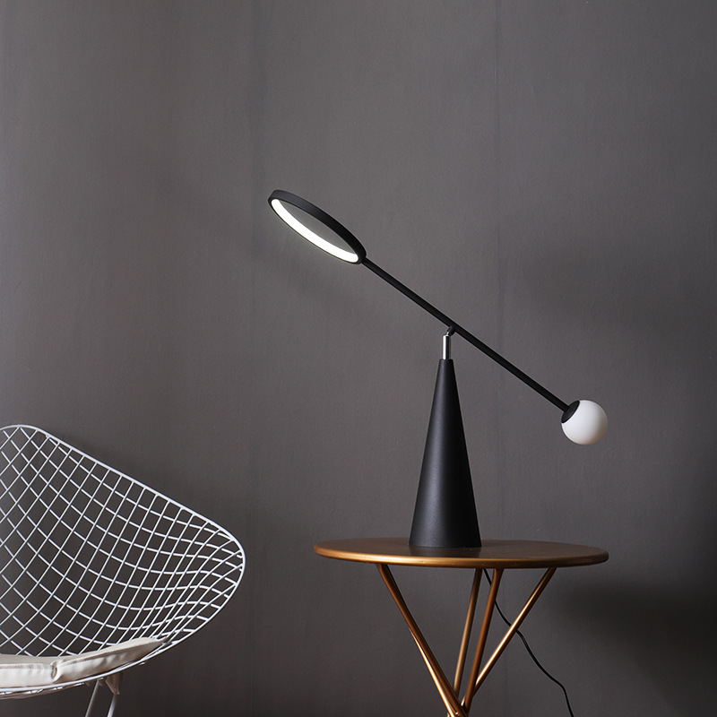 Marble table lamp