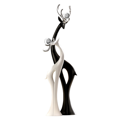 Double Deer Ornament