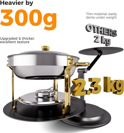 4 Pack Chafing Dishes for Buffet