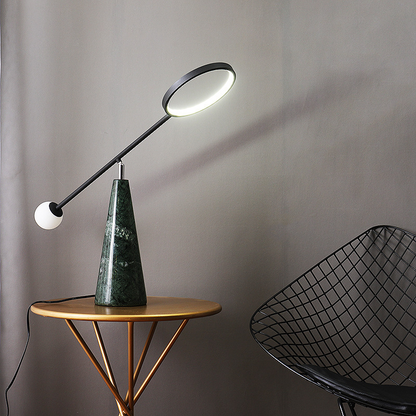 Marble table lamp