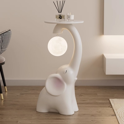 Large floor-standing moon statue for living room