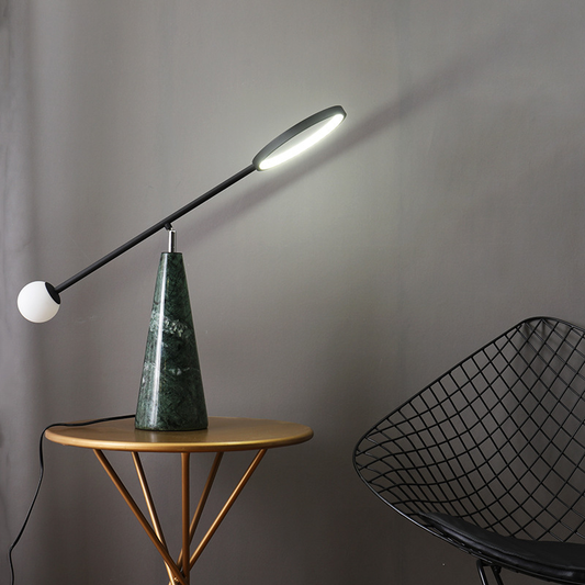 Marble table lamp