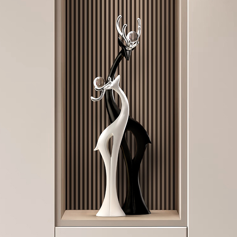 Double Deer Ornament